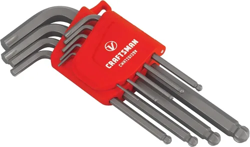 Vista 12 de CRAFTSMAN V-SERIES - Juego Allen de llaves hexagonales, SAE, 9 piezas (CMHT26162V)