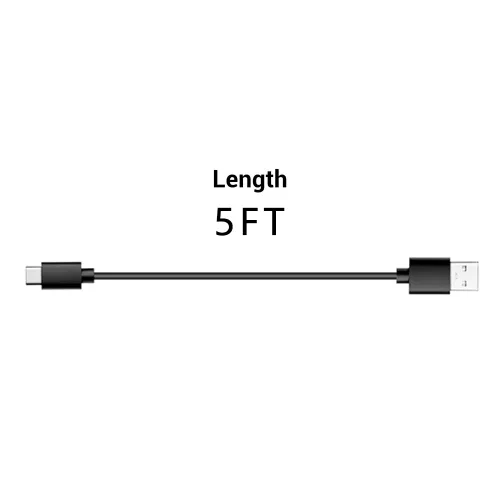 Vista 5 de Cable de carga USB C compatible con Echo Buds 2, Raycon E25 Pro/E55, EarFun Air Pro/EarFun Free Pro, Sabbat E12 Ultra, TOZO T12 NC9 cable de carga
