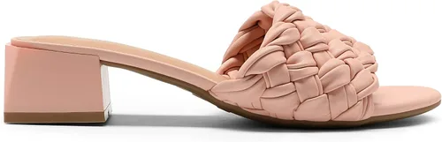 Vista 2 de DREAM PAIRS Sandalias trenzadas de tacón bajo para mujer, elegantes para el verano