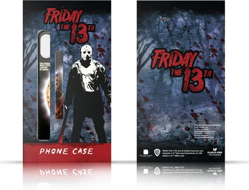 Vista 6 de Head Case Designs Officially Licensed Friday the 13th Part VII Jason Voorhees On Fire The New Blood Graphics Leather Book Wallet Case Cover