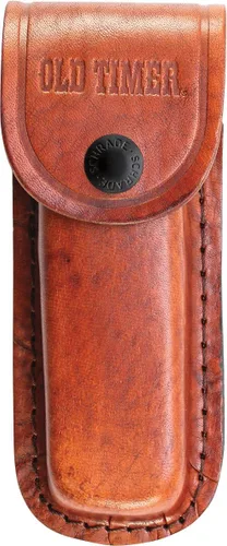 Vista 2 de Schrade Old Timer 25OT - Navaja de bolsillo tradicional plegable Hunter de 9.3 pulgadas con 2 cuchillas SS de alto carbono, mango ergonómico y funda