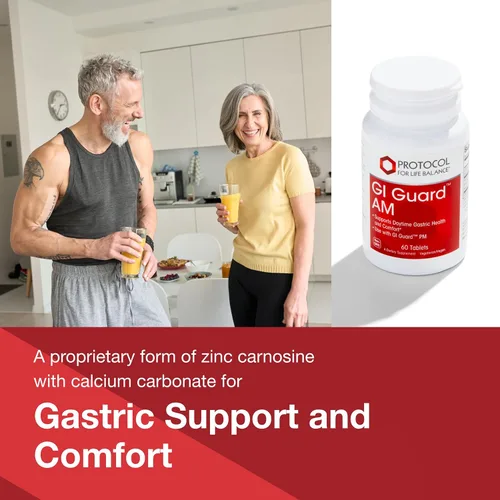Vista 3 de Protocol for Life Balance GI Guard - para la salud gástrica y la comodidad - con PepZin GI - Soporte intestinal digestivo - Sin OMG y vegano - 60