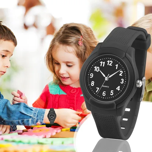 Vista 3 de PROKING Kids Watch Analog for Boys Girls,Children Toddler Waterproof Learning Time Wrist Watch with Soft Strap Time Teacher Watches for Kids Girls