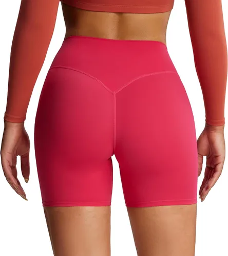 Vista 16 de Aoxjox Pantalones cortos Metamorph Deep V de 6" Azul (Cascade Blue)