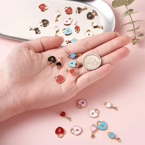 Vista 3 de Key Lock Charms