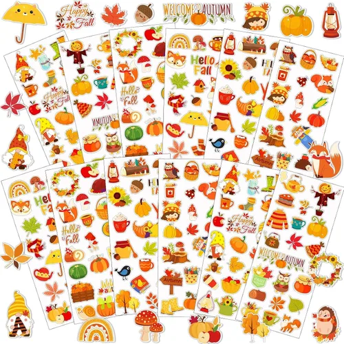Vista 9 de UPINS Calcomanías de Navidad para niños, 12 hojas de calcomanías de espuma 3D hinchadas – Lindo muñeco de nieve, reno, árbol, Papá Noel