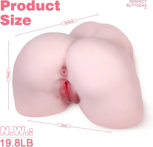 Vista 2 de Juguetes sexuales de tamaño completo para hombres, masturbación masculina, torso, muñecas sexuales, de tamaño real, realista, con pechos grandes