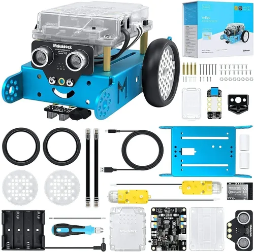 Vista 2 de Makeblock Paquete de kit de robot mBot + control remoto