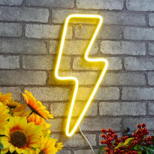 Vista 4 de ADVPRO Rayo Rayo Estándar Flex Silicona LED Neon Sign - Azul - st16s42-fnu0002-b