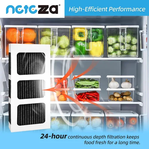 Vista 5 de Paultra2 - Filtro de aire de repuesto para refrigerador, compatible con Frigidaire Pureair Ultra 2, Pure Air Ultra 2, Pureair Ultra II y Electrolux