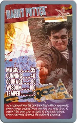 Vista 2 de Top Trumps Harry Potter y las Reliquias de la Muerte Parte 2 Juego de cartas