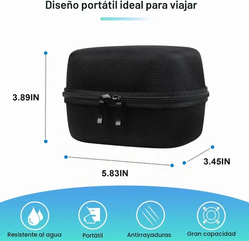 Vista 5 de BOVKE Funda de transporte de viaje compatible con Sony Alpha ZV-E10 – APS-C cámara digital de vlog sin espejo con lente intercambiable