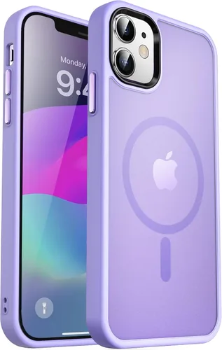 Vista 8 de MOCCA - Funda magnética resistente para iPhone XR de 6.1 pulgadas, compatible con MagSafe, funda con protección contra caídas de grado militar