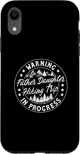 Vista 25 de Warning Father Daughter Hiking Trip in Progress Case for iPhone 17