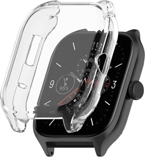 Vista 8 de TenCloud Fundas diseñadas para Amazfit GTS 4 Watch Case compatible con Amazfit GTS 4 Watch Protector de pantalla para Amazfit GTS 4 Protector