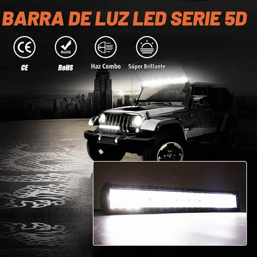 Vista 2 de Combo de barra de luz LED Auxbeam y LED PHILIPS para vehículos Pickup SUV ATV Ford F150