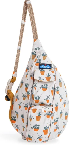 Vista 32 de KAVU Mini bolso de cuerda de algodón cruzado bandolera