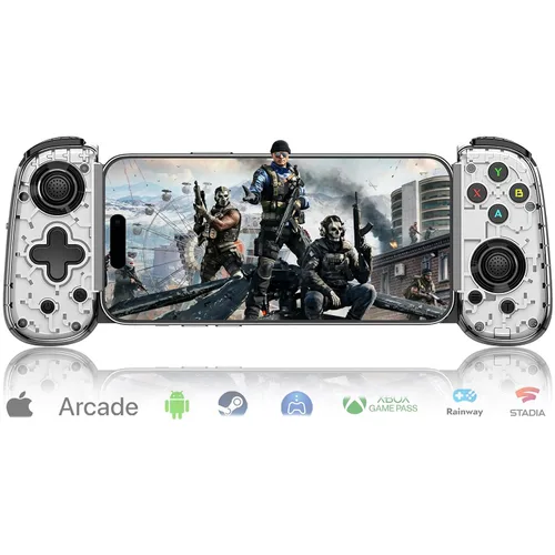 Vista 9 de Mobile Gaming Controller for Android & ALL iPhone Series (Support USB-C & Wireless Connect) Phone Gamepad with Hall Effect Joystick, Turbo, Support