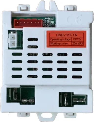 Vista 2 de Control remoto Bluetooth de 2.4G y caja de control CSR-12T-1A de 12V, kit receptor de placa base para niños, piezas de repuesto para automóvil