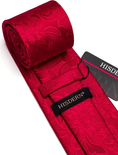 Vista 246 de Corbatas florales tejidas clásicas para hombre, corbata cuadrada de bolsillo, corbatas formales para hombres, boda con pañuelo