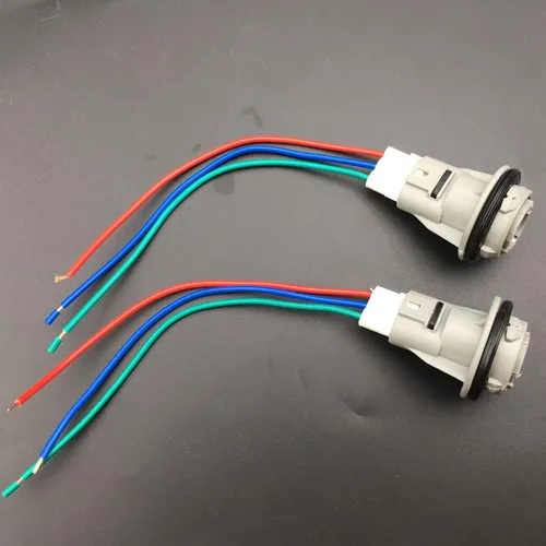Vista 6 de 2 Conector de Enchufe de Señal de Giro Frontal con Kit de 3 Cables Compatible con Honda Civic Acura Accord CRV