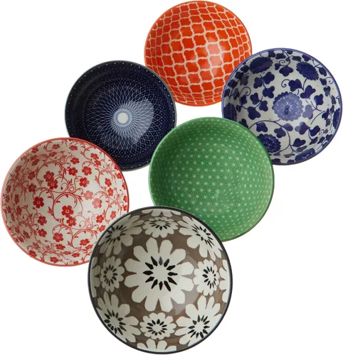 Vista 6 de Certified International Soho - Vajilla de porcelana, platos, multicolor