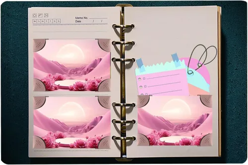 Vista 9 de Cuaderno de carpeta de cuero, 8.5 x 11 pulgadas (negro, A5-no personalizado)