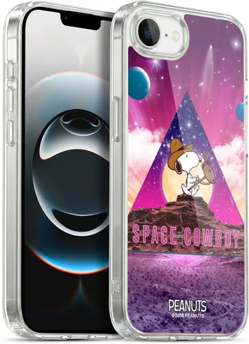 Vista 153 de Head Case Designs Funda de gel con licencia oficial de Peanuts Nebula Cactus Needles Snoopy Space Cowboy [protección de grado militar] compatible