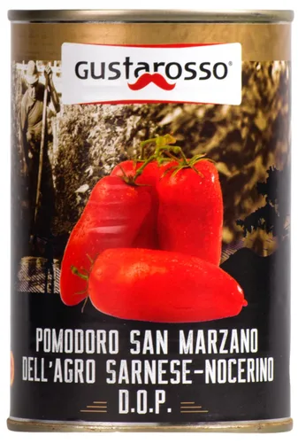 Vista 9 de Tomates 100% italianos Gustarosso DaniCoop – Campania, Italia - 28.8 oz (800g)