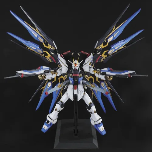 Vista 3 de BANDAI SPIRITS PG Mobile Suit Gundam Seed Destiny Strike Freedom Gundam, escala 1/60, modelo de plástico codificado por