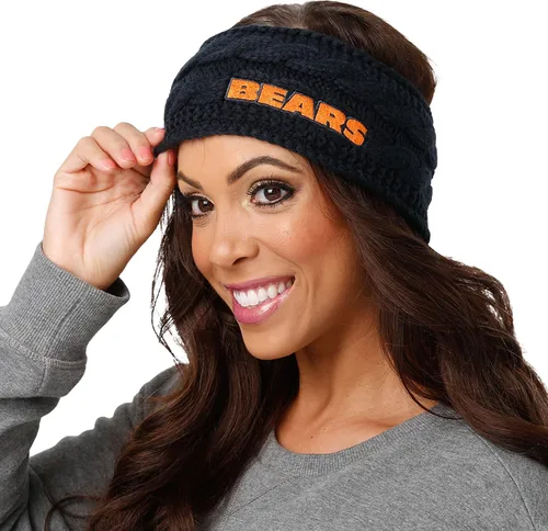 Vista 80 de FOCO Diadema de moda para mujer con logotipo de equipo de la NFL Gradiente impreso.
