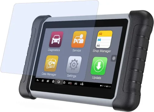 Vista 4 de Protector de pantalla de vidrio templado compatible con Autel MaxiCOM MK808BT/MK808/MK808TS, MaxiCheck MX808, MaxiPRO MP808, MP808K, película