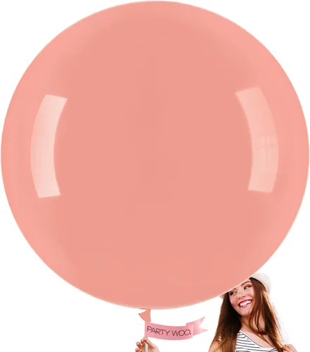 Vista 85 de PartyWoo Globos color nude, 50 globos bohemios de color albaricoque de 5 pulgadas, globos beige para guirnalda de globos o arco de globos como