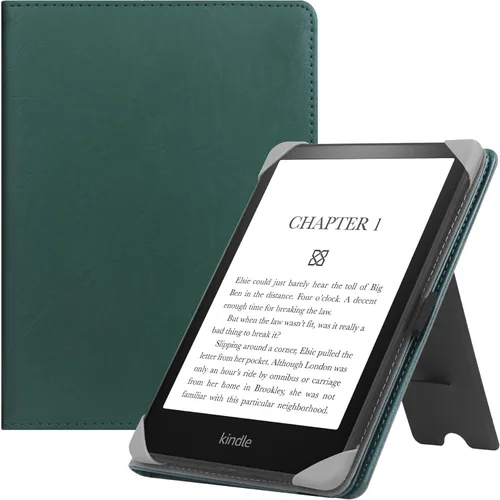 Vista 11 de HGWALP Funda universal para lectores electrónicos de 6-6.8-7 pulgadas, funda Paperwhite con correa de mano compatible con todos los libros