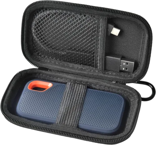 Vista 22 de PAIYULE Funda de disco duro para SSD portátil SanDisk Extreme y Extreme PRO Negro