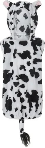 Vista 3 de Disfraz unisex de franela con capucha para invierno y otoño, disfraz de Halloween, ropa de cosplay