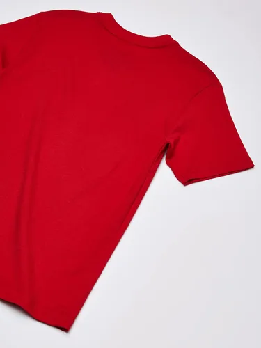 Vista 3 de Nautica Camiseta de manga corta con cuello en V para niños, suave, cómoda, ajuste relajado
