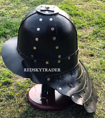 Vista 7 de Armadura samurái de cuero Armadura vikinga medieval para cosplay Armadura de caballero de cuero Armadura vikinga unisex de fantasía steampunk