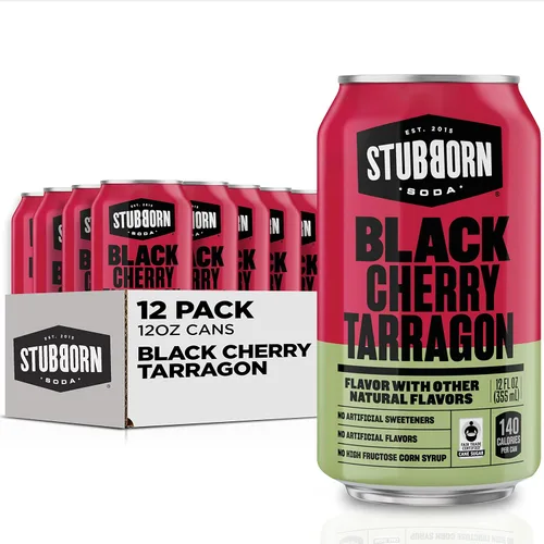 Vista 9 de STUBBORN SODA, Paquete variado de 3 sabores, latas de 12 onzas (paquete de 12)