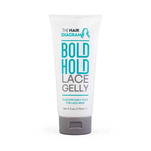 Vista 11 de The Hair Diagram - Bold Hold Liquid Gold Reloaded - Gel de encaje sin pegamento - Fijación temporal para pelucas y sistemas capilares - Agente