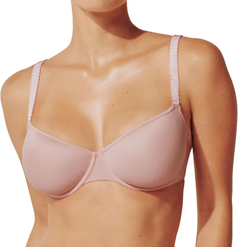 Vista 6 de Thirdlove Sujetador de camiseta clásico 24/7 para mujer, brasier de espuma Negro