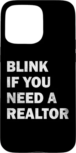 Vista 31 de Blink If You Need A Realtor Real Estate Agent Dad Men Women Case for iPhone 17