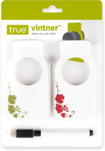 Vista 6 de True Vintner: Etiquetas de bodega, Etiquetas de cuello de botella de vino, Etiquetas de bodega, Etiquetas para botellas de vino, Juego de 50