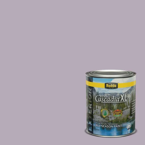 Vista 102 de Rodda Paint CASCADIA XL - Pintura satinada e imprimación para exteriores en uno, cuarto de galón, campanas Bailey