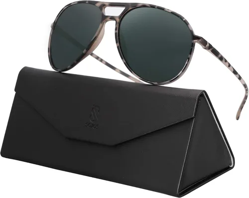 Vista 3 de SOJOS Classic Polarized Ultra Lightweight Flexible Men Women Sunglasses JOURNEY SJ2065