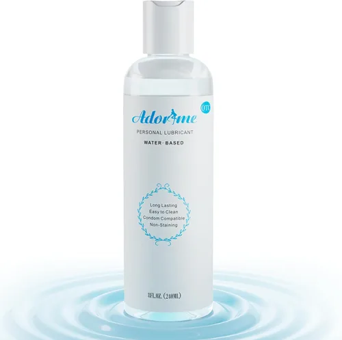 Vista 2 de Lubricante sexual compatible con condones a base de agua, lubricante anal personal de larga duración para mujeres, sequedad de la vagina, hombres