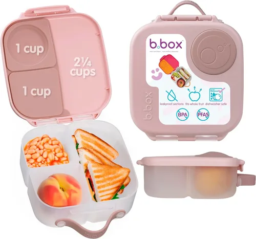 Vista 17 de b.box Mini lonchera de Batman, recipientes para aperitivos para niños, reutilizable, pequeña caja Bento para el almuerzo, contenedor de aperitivos