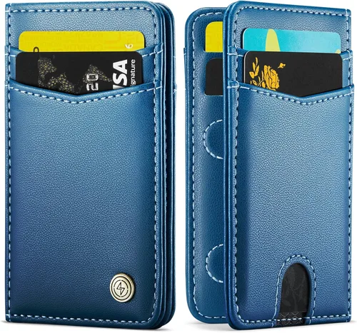 Vista 14 de Cartera delgada para hombre y mujer Me99, Negro, Minimalista