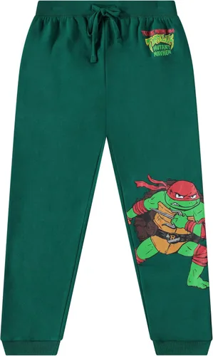 Vista 4 de Teenage Mutant Ninja Turtles Conjunto de sudadera con capucha y pantalones deportivos para niños pequeños y grandes, tallas 4-20