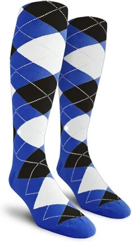 Vista 31 de Golf Knickers Calcetines Coloridos de Algodón Argyle hasta la Rodilla para Hombres, Mujeres y Jóvenes (AA-ZZ)